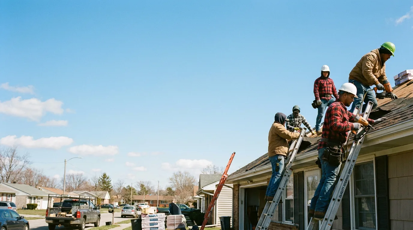 Roofing in Bingham, IL near me